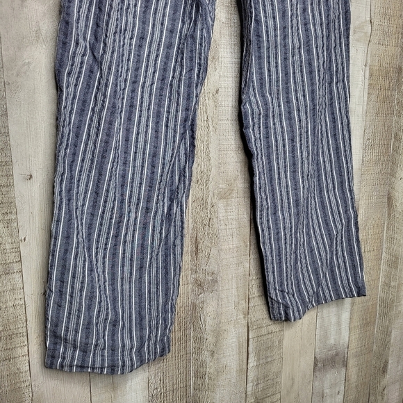 Appleseeds Cotton Striped Pants. Blue & White. Size 8P. 8 Petite - Picture 7 of 10